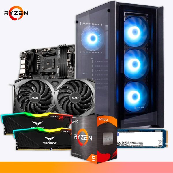 PC GAMER BLACK RGB