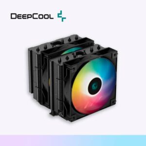 DISIPADOR AG620 BK ARGB DEEPCOOL (2 VENTILADORES)