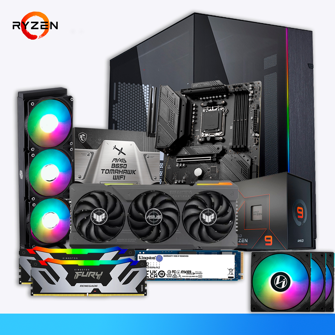 PC GAMER RYZEN 7 5700X / 1TB SSD/16GB / RTX 4060TI 8GB - Pc Gamer Casa