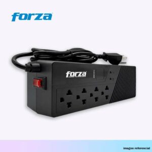 ESTABILIZADOR 1000VA MODELO FVR-1012 FORZA-500W 4 TOMAS