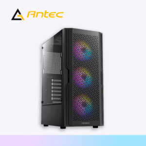 CASE ANTEC AX20 BLACK / FAN X3 / ATX, M-ATX, ITX