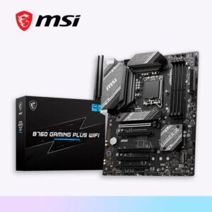 PLACA INTEL MSI B760 GAMING PLUS WIFI- BLUETOOTH DDR5 ( ATX/12-13-14gen/ LGA 1700 )