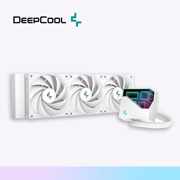 ENFRIAMIENTO LIQUIDO LT720 WHITE DEEPCOOL X3 VENTILADORES