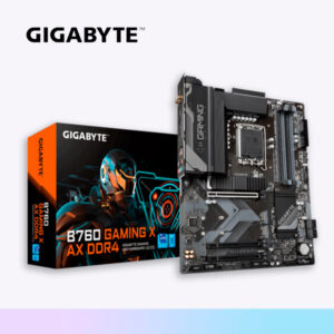 PLACA INTEL GIGABYTE B760 GAMING X AX DDR4 WIFI (ATX - 12gen,13gen,14gen)