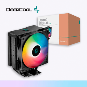 DISIPADOR AG400 DIGITAL BLACK RBG DEEPCOOL