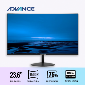 MONITOR ADVANCE ADV-2451S 23.6" / CURVO/ FULLHD / 75HZ /VA /HDMI