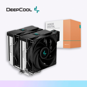 DISIPADOR AG620 DIGITAL BLACK DEEPCOOL ( 2 VENTILADORES)