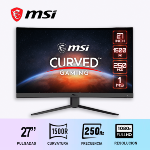 MONITOR GAMER MSI G27C4X 27" 250hz/ FULLHD/CURVO/1ms/VA