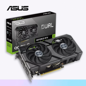 TARJETA GRAFICA ASUS RTX 4060 8GB OC EVO GDDR6 PCIe. 4.0, FANS X2 (DUAL-RTX4060-O8G-EVO)