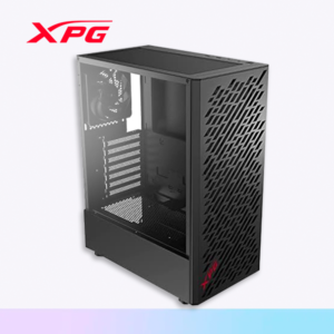 CASE XPG VALOR AIR BLACK / FANS X4