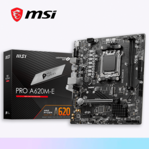 PLACA RYZEN MSI A620M-E DDR5 AM5 / 2 SLOT