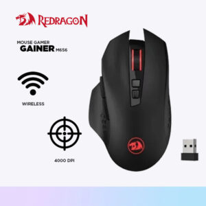MOUSE REDRAGON GAINER M656 WIRELESS BLACK