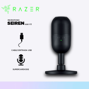 MICROFONO RAZER SEIREN V3 MINI USB STREAMING SUPER