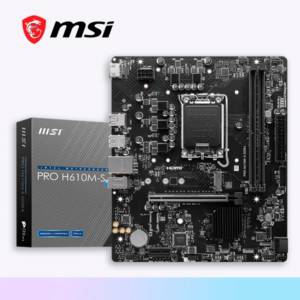 PLACA INTEL MSI PRO H610M-S / SLOT 2 / DDR4 /GEN12 / HDMI / M-ATX