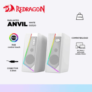 PARLANTE REDRAGON ANVIL GS520 WHITE