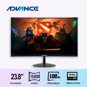 MONITOR ADVANCE ADV-2452S 23.6" / CURVO/ FULLHD / 100HZ /VA /HDMI