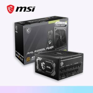 FUENTE DE PODER MSI 1000W 80 PLUS GOLD FULL MODULAR (MAG A1000GL PCIE5)