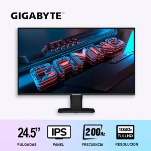 MONITOR GAMING GIGABYTE GS25F2 24.5" / 200hz/ IPS/ FULLHD/ PLANO / 1ms