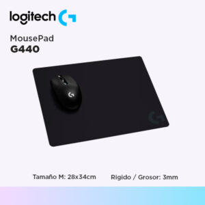 MOUSEPAD LOGITECH G440 HARD MEDIUM BLACK 28x34 / 3mm