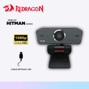 WEBCAM GW800 REDRAGON HITMAN 1080P