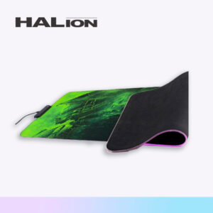 MOUSEPAD MP-15 RGB HALION BLACK