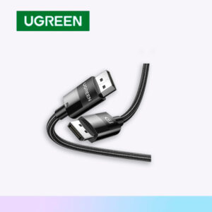 CABLE UGREEN DISPLAYPORT 1.4 / 8K / 2 METROS MALLADO