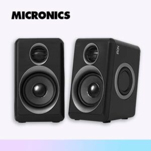 PARLANTE 2.0 USB IRON BLACK MIC S314B MICRONICS