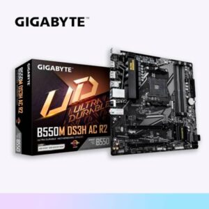 PLACA Gigabyte B550M DS3H AC R2 / WIFI / 4 SLOT