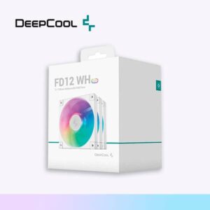 FAN CASE VENTILADOR FD12 ARGB WHITE -3 IN 1 DEEPCOOL