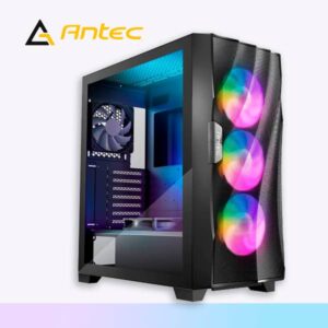 CASE ANTEC DF700 FLUX BLACK MT ( X5 FANS RGB)