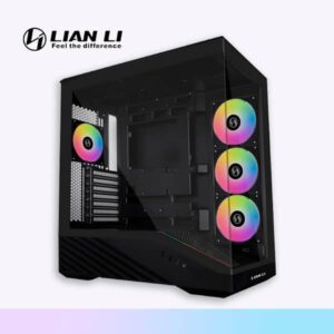 CASE LIAN LI VECTOR V100R BLACK, ARGB FAN X4, VIDRIO TEMPLADO (V100RX)