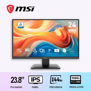 MONITOR GAMER MSI PRO MP243L E14 / 23.8"/ IPS/ 144HZ/ FULLHD/ PLANO