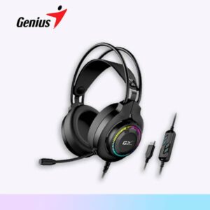 AUDIFONO C/MICROF. GENIUS GX HS-GX580U 50MM RGB BLACK