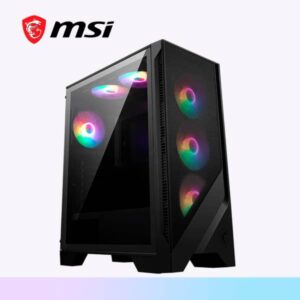 CASE GAMER MSI ATX MAG FORGE 120A AIRFLOW / FAN X 6 LED