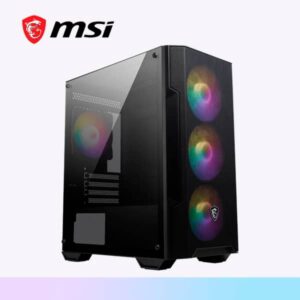 CASE MSI M-ATX MAG FORGE M100A / FAN X4 RGB