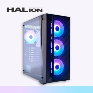 CASE ATX GAMER HALION FOXTROT 02 METAL  FAN 4 XARGB