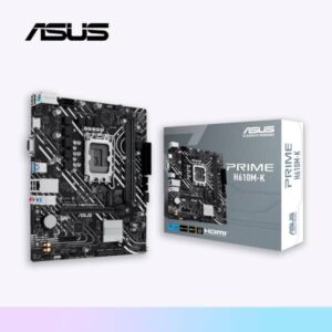 PLACA INTEL ASUS PRIME H610M-K / SLOT 2 / DDR5 / M-ATX