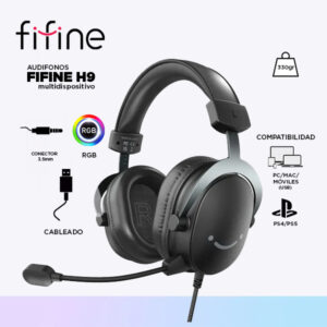 AUDIFONO FIFINE H9 BLACK