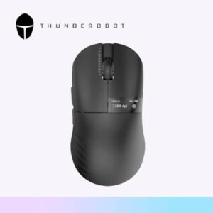 MOUSE THUNDEROBOT ML8 COLOR NEGRO /con pantalla -  Ultraligero/ Sensor PAW3395