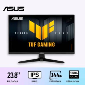 MONITOR ASUS TUF GAMING VG249QE5A 23.8"/ IPS/ 144HZ/ FULLHD/ PLANO