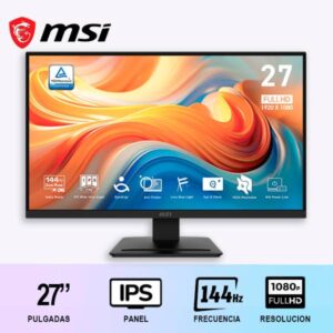 MONITOR GAMER MSI PRO MP273L E14  27"/ 144HZ/ IPS/ FULLHD/ PLANO