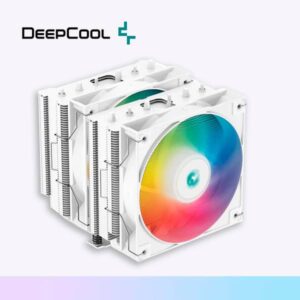 DISIPADOR AG620 WHITE ARGB DEEPCOOL (2 VENTILADORES)