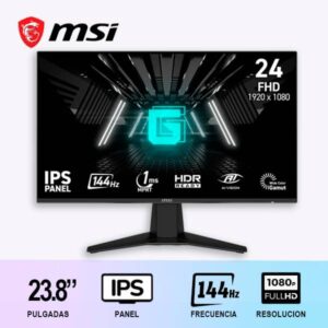 MONITOR GAMER MSI G242L E14 23.8"/ 144HZ/  FHD/ IPS/ PLANO