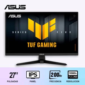 MONITOR ASUS TUF Gaming VG279Q5A  27" / 200HZ/ IPS/ PLANO/ FHD