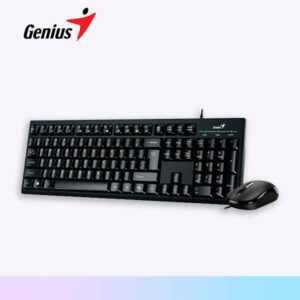 KIT TECLADO GENIUS + MOUSE KM-100SE AI COPILOT USB SP
