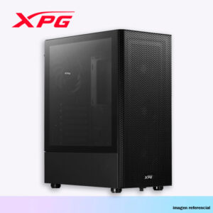 CASE GAMER XPG VALOR MESH BK / FAN X4 BLACK