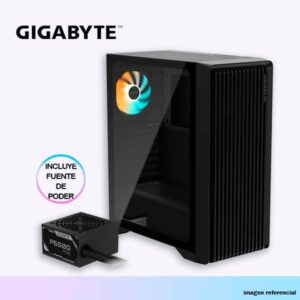 CASE C/FUENTE GIGABYTE 650W GOLD PLUS + CASE GIGABYTE C103 GLASS (GB-C103GP65G5)