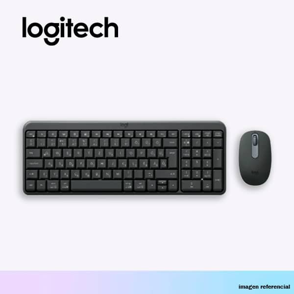 TECLADO LOGITECH + MOUSE MK250 BLUETOOTH SP BLACK