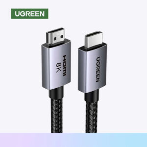 CABLE HDMI UGREEN 8K / 2MTS - MALLADO - MACHO A MACHO (HD13)
