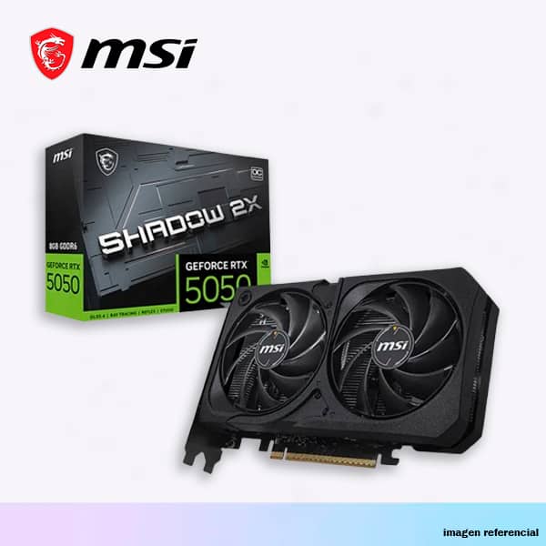 GRAFICA MSI RTX 5050 8GB SHADOW 2X OC